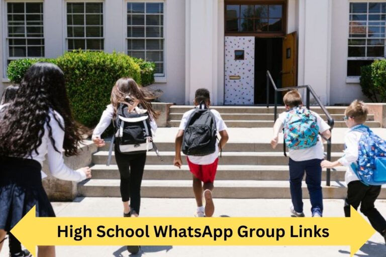 High School WhatsApp Group Links