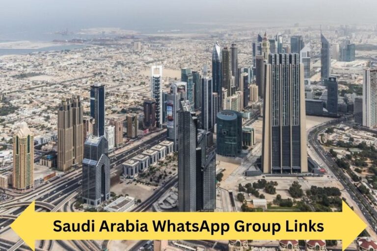 Saudi Arabia WhatsApp Group Links