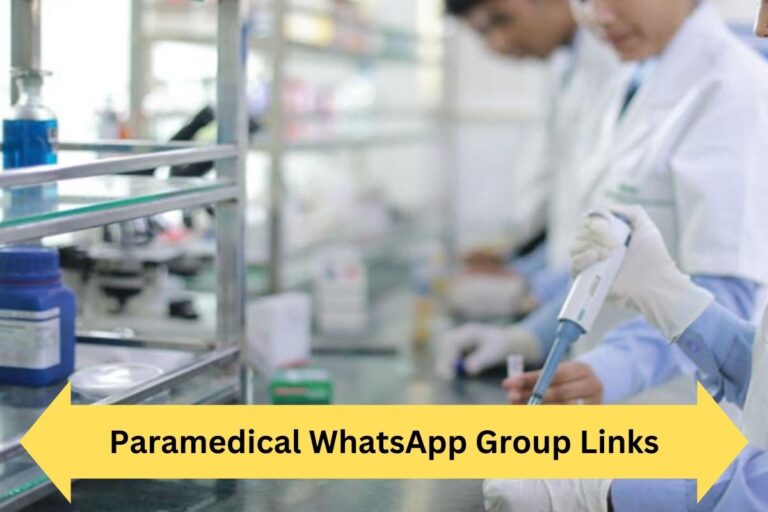 Paramedical WhatsApp Group Links