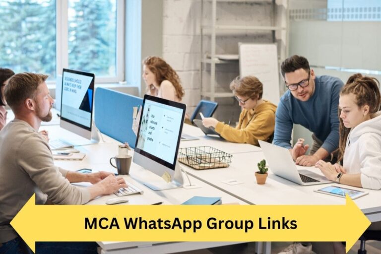 MCA WhatsApp Group Links